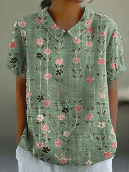 CM | Blusa con estampado floral