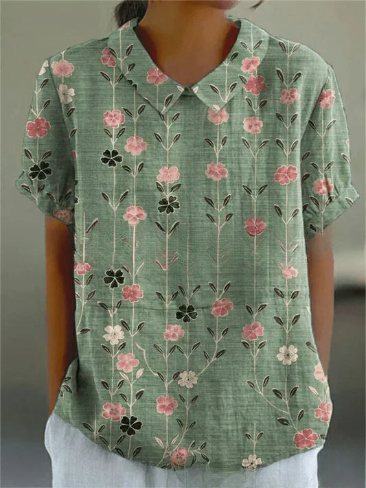 CM | Blusa con estampado floral