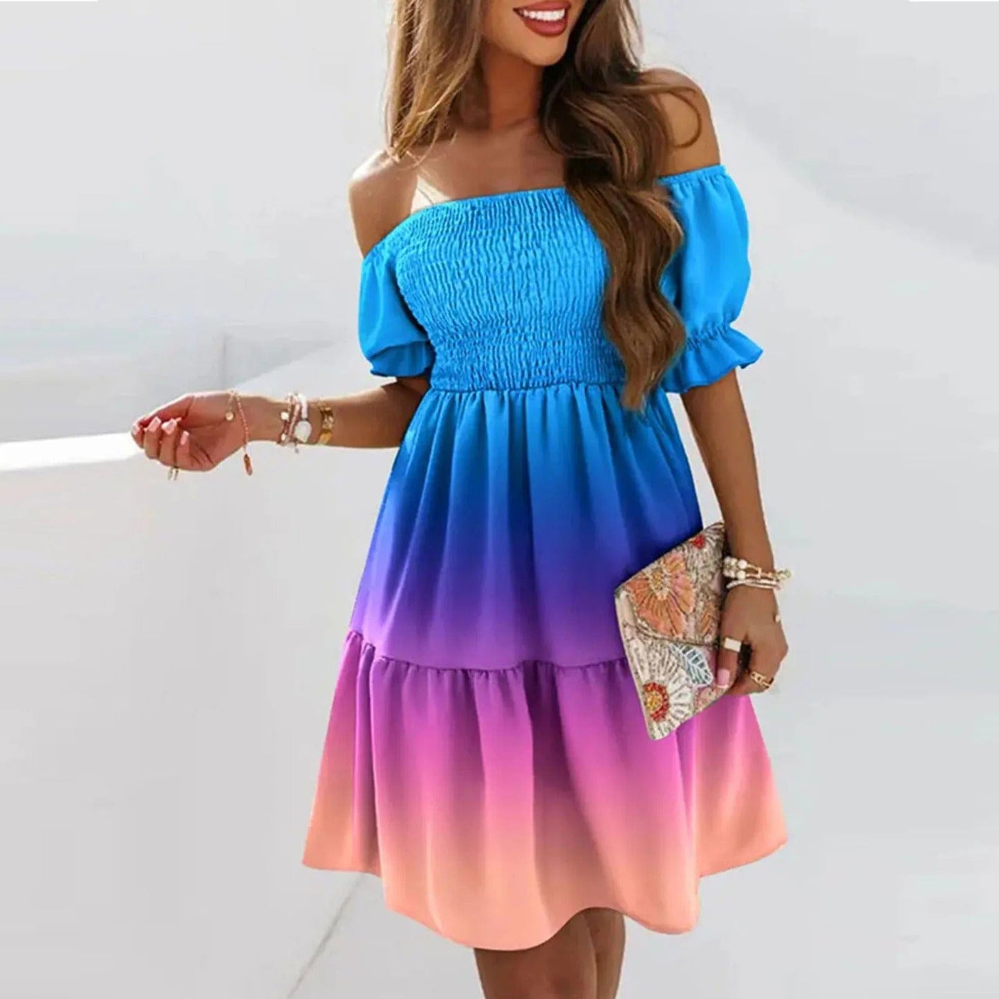 CM | Mini vestido sexy sin espalda