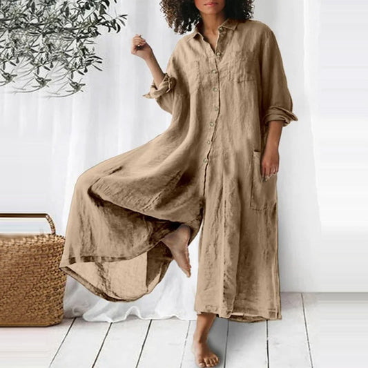 CM | Vestido mono ancho mujer