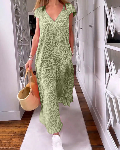 CM | Vestido largo estampado