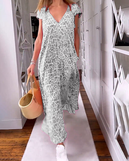 CM | Vestido largo estampado