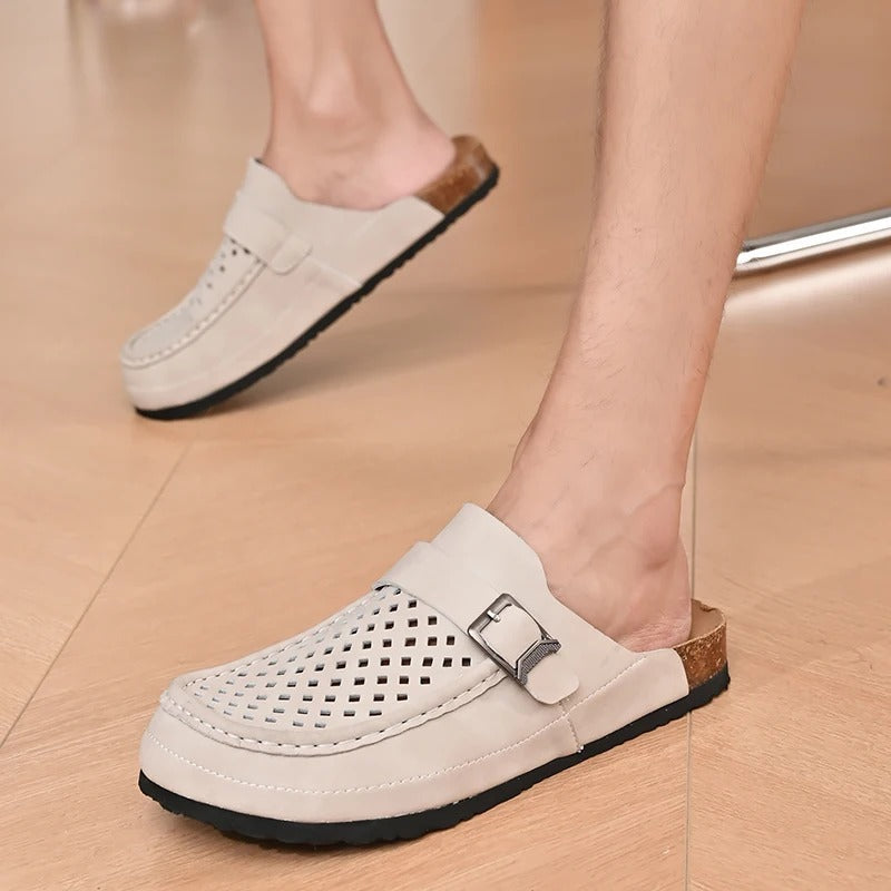 CM | Sandalias slip-on retro