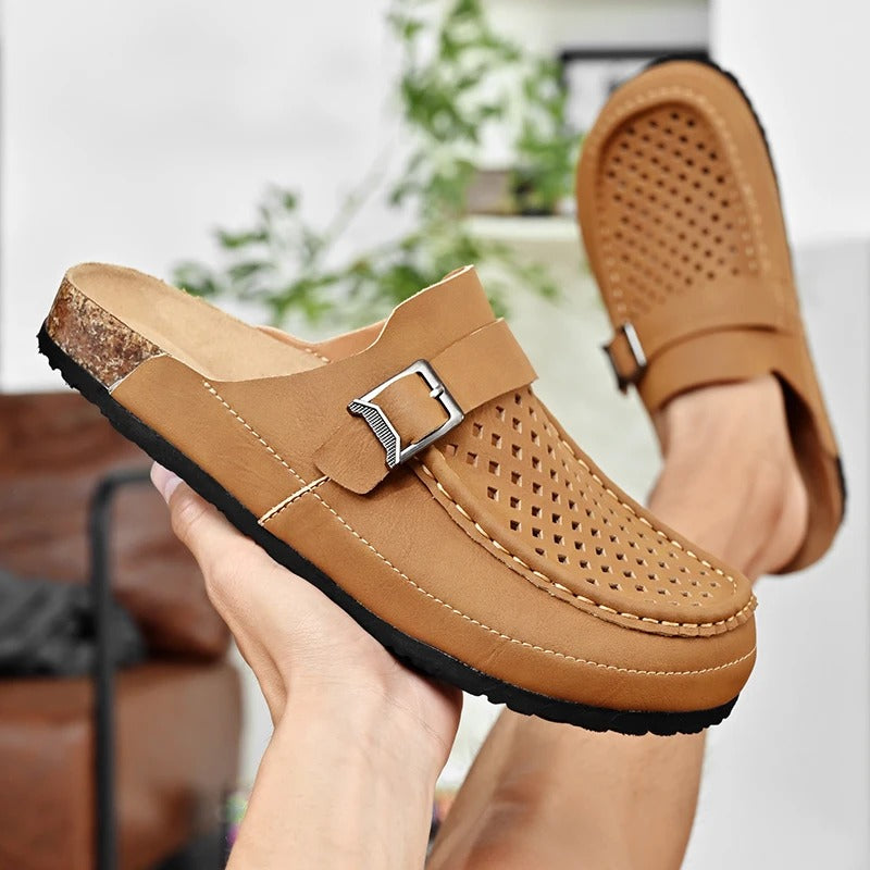 CM | Sandalias slip-on retro