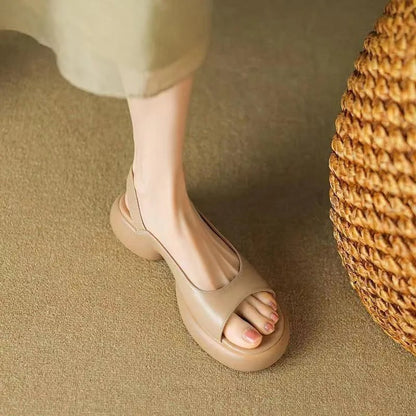 CM | Sandalias con puntera abierta