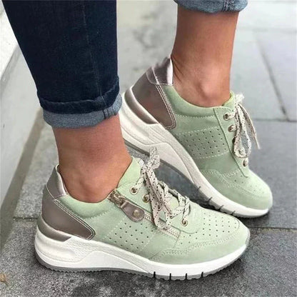 CM | - ZAPATILLAS ORTOPÉDICAS CON TACÓN DE CUÑA