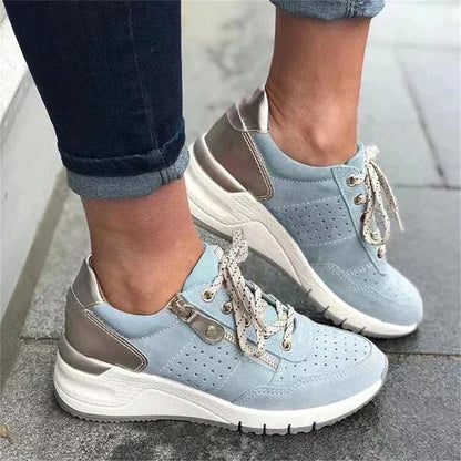 CM | - ZAPATILLAS ORTOPÉDICAS CON TACÓN DE CUÑA