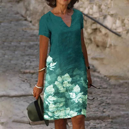 CM | Elegante blusa con cuello en V y mangas largas en diseño de botones