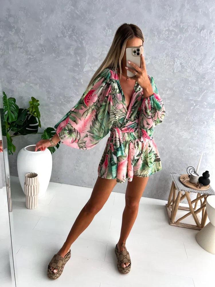 CM | Mono estampado de mujer en estilo bohemio
