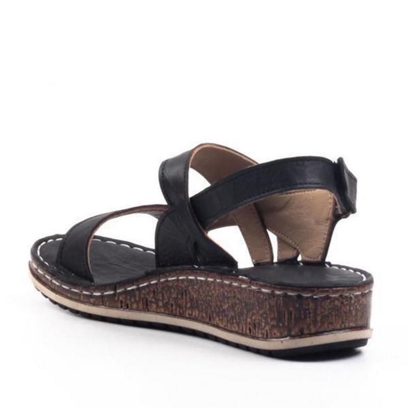 CM | Cómodas sandalias de cuña con tiras ajustables