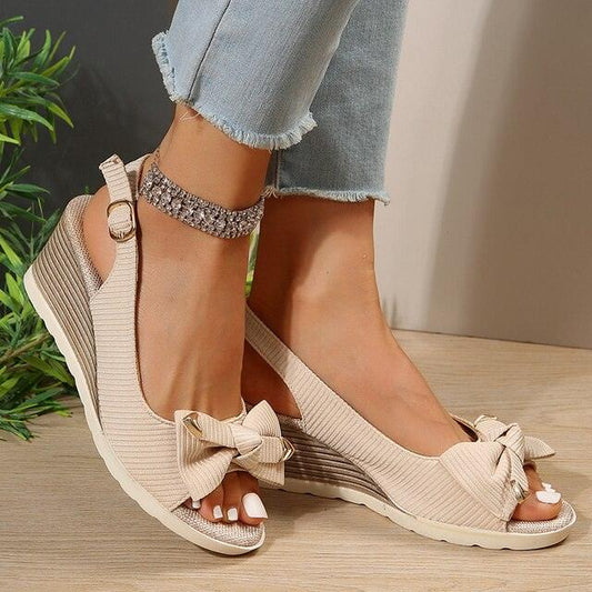 CM | con tacón de cuña | sandalias Nienke