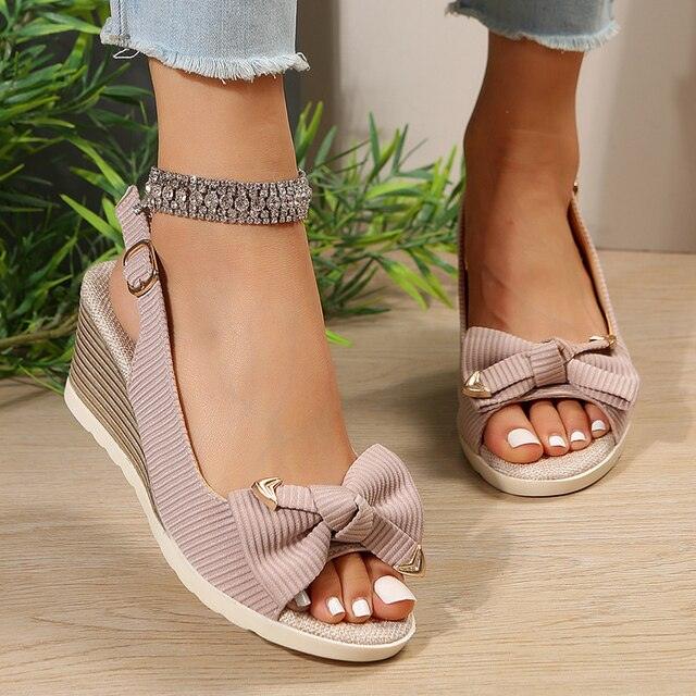 CM | con tacón de cuña | sandalias Nienke