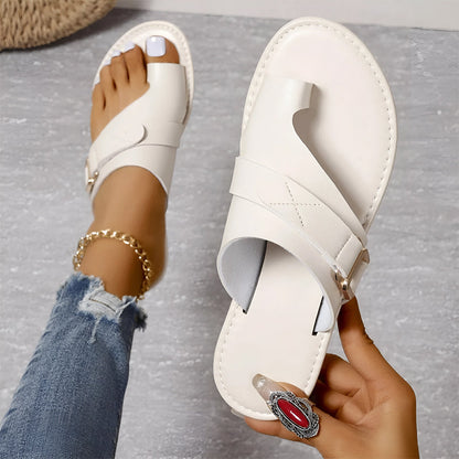 CM | Sandalias de lujo de piel ortopédica
