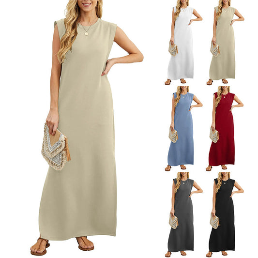 CM | Vestido largo de verano sin mangas