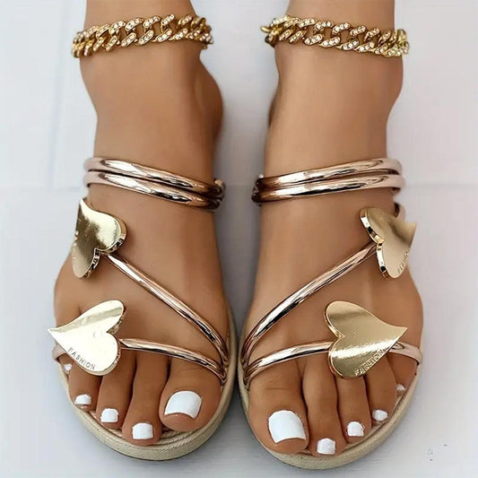 CM | Sandalias con corazones | Sandalias Helene