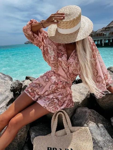 CM | Mono estampado de mujer en estilo bohemio