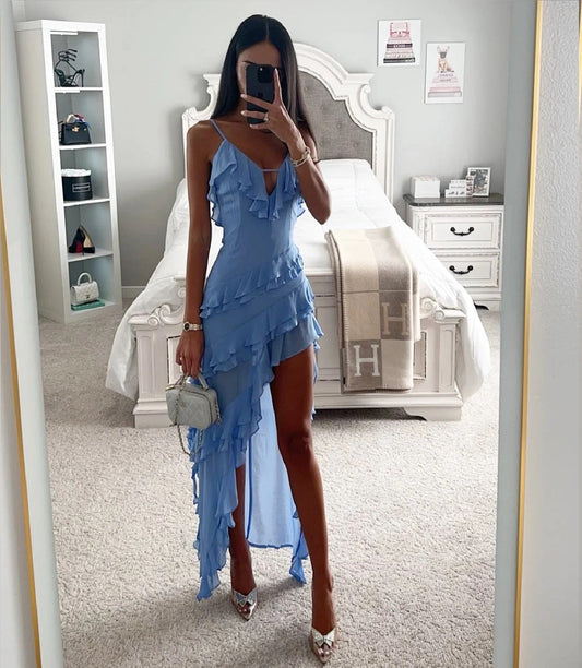 CM | Cómodo vestido monocolor para mujer