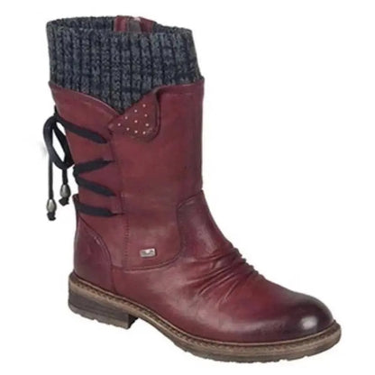 CM | Botas ortopédicas con tacón plano