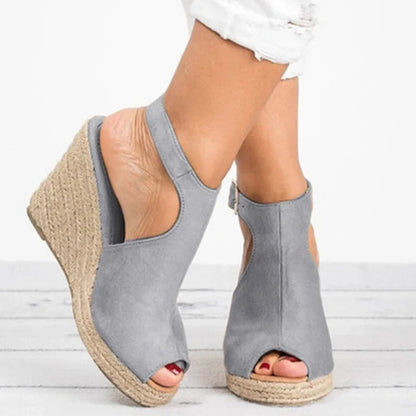 CM | Sandalias de cuña boho