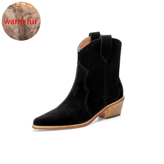 CM | Botines de ante con soporte