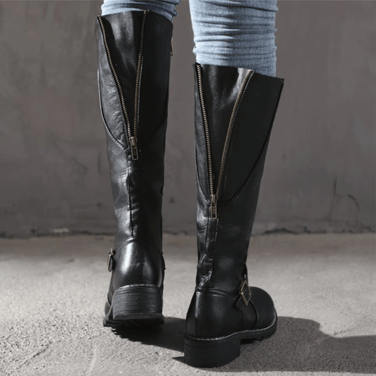 CM | Bootie - Botas altas para mujer