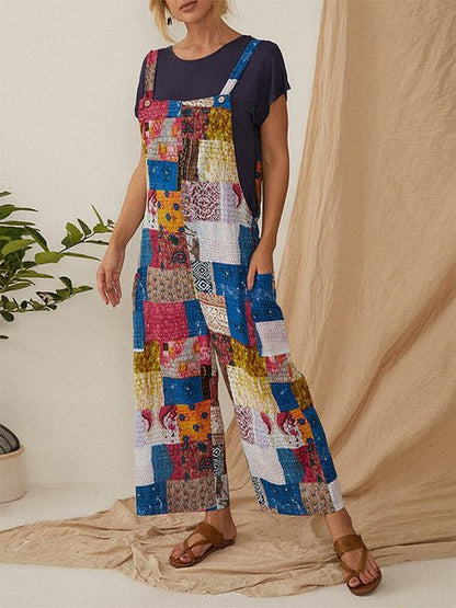 CM | Mono informal con estampado de cuadros escoceses